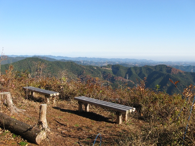 麻生山の山頂