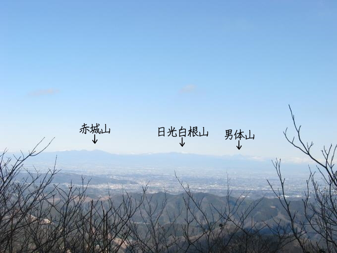 笠山（西峰）からの展望