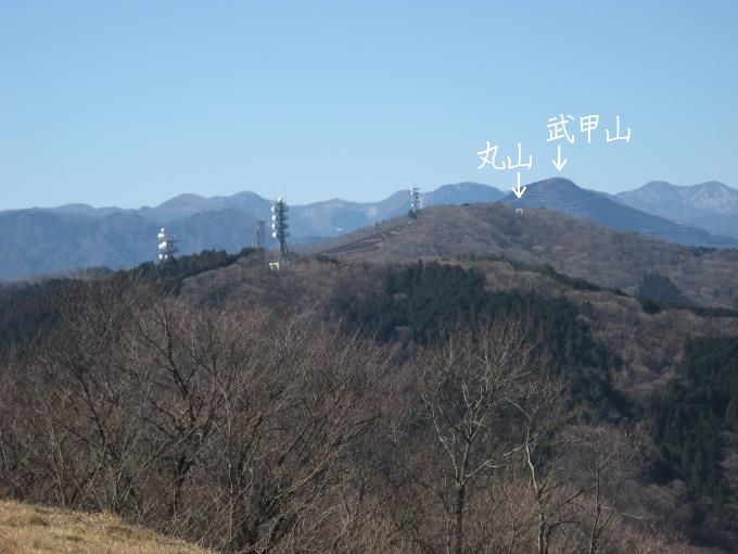 丸山と武甲山