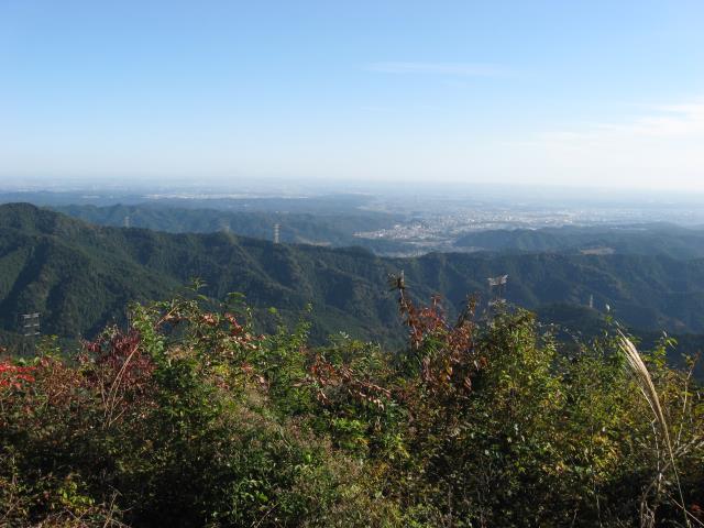 麻生山山頂からの見晴し