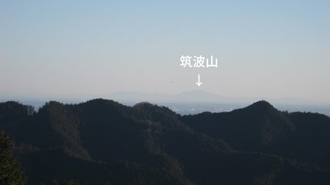 筑波山の眺め