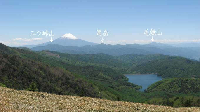 親不知ノ頭付近からの富士山