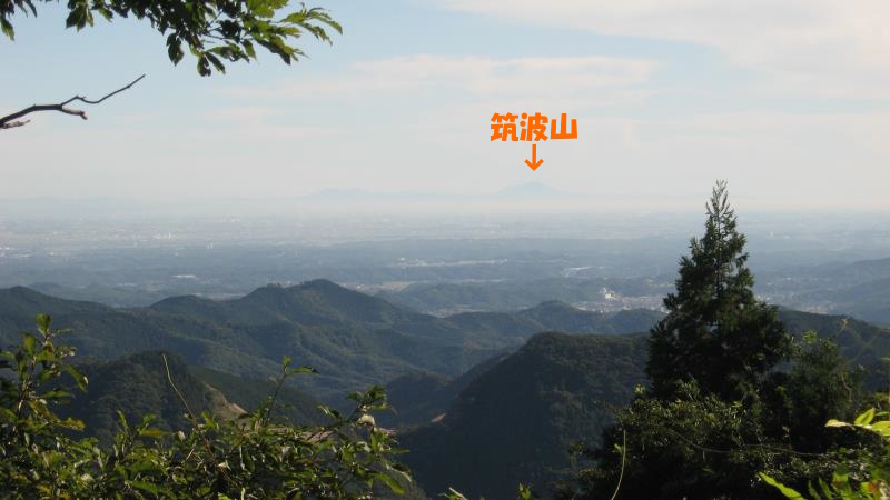 筑波山の見えるビューポイント