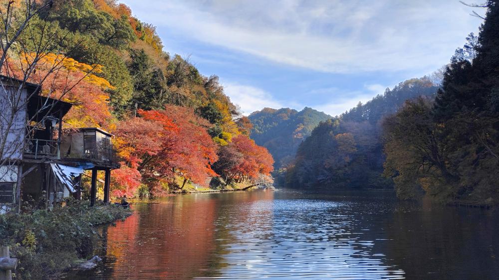 鎌北湖のビュースポット